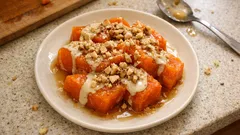 Kendi suyunda lokum gibi kabak tatlısı: şekerle bekletme yöntemiyle tam kıvamında